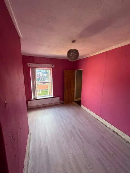 Bedroom and doorway