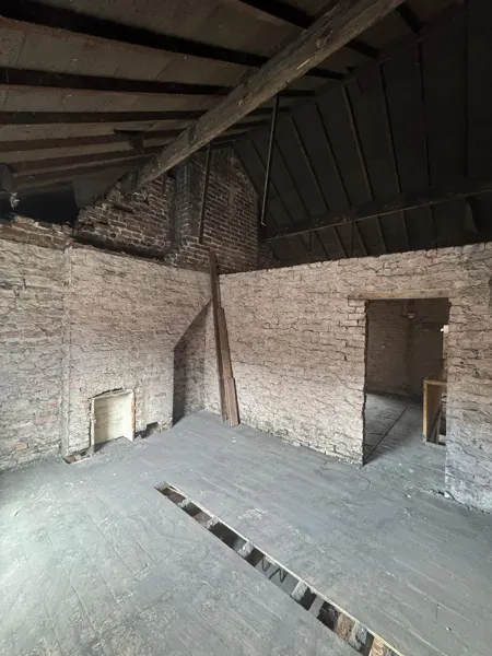 Upper room, wider view