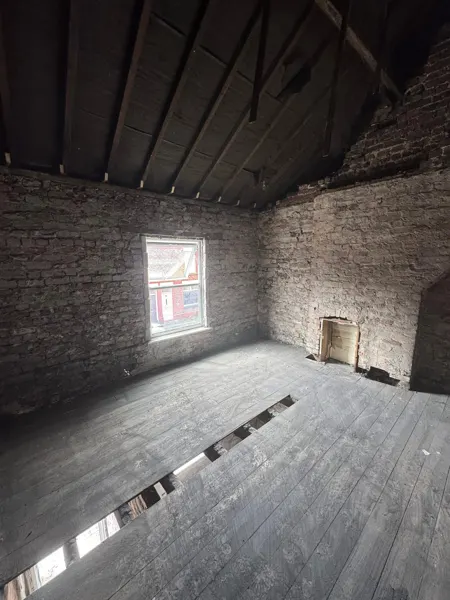 Final view of the upper room